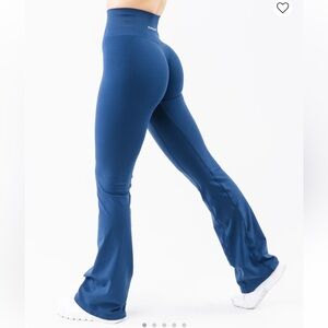 Alphalete Blue Flared Track Pants